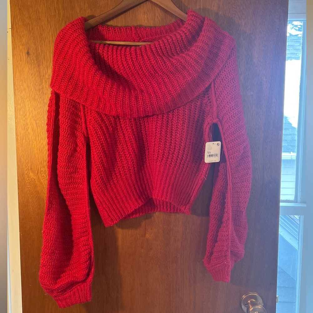 Free people off the shoulder sweater - HUGE DISCOUNT